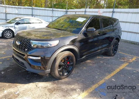 2022 Ford Explorer St z USA, uszkodzony, nr VIN 1FM5K8GC9NGA91553